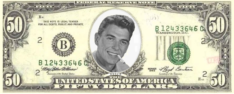 1 dollar bill secrets. fifty dollar bill is being